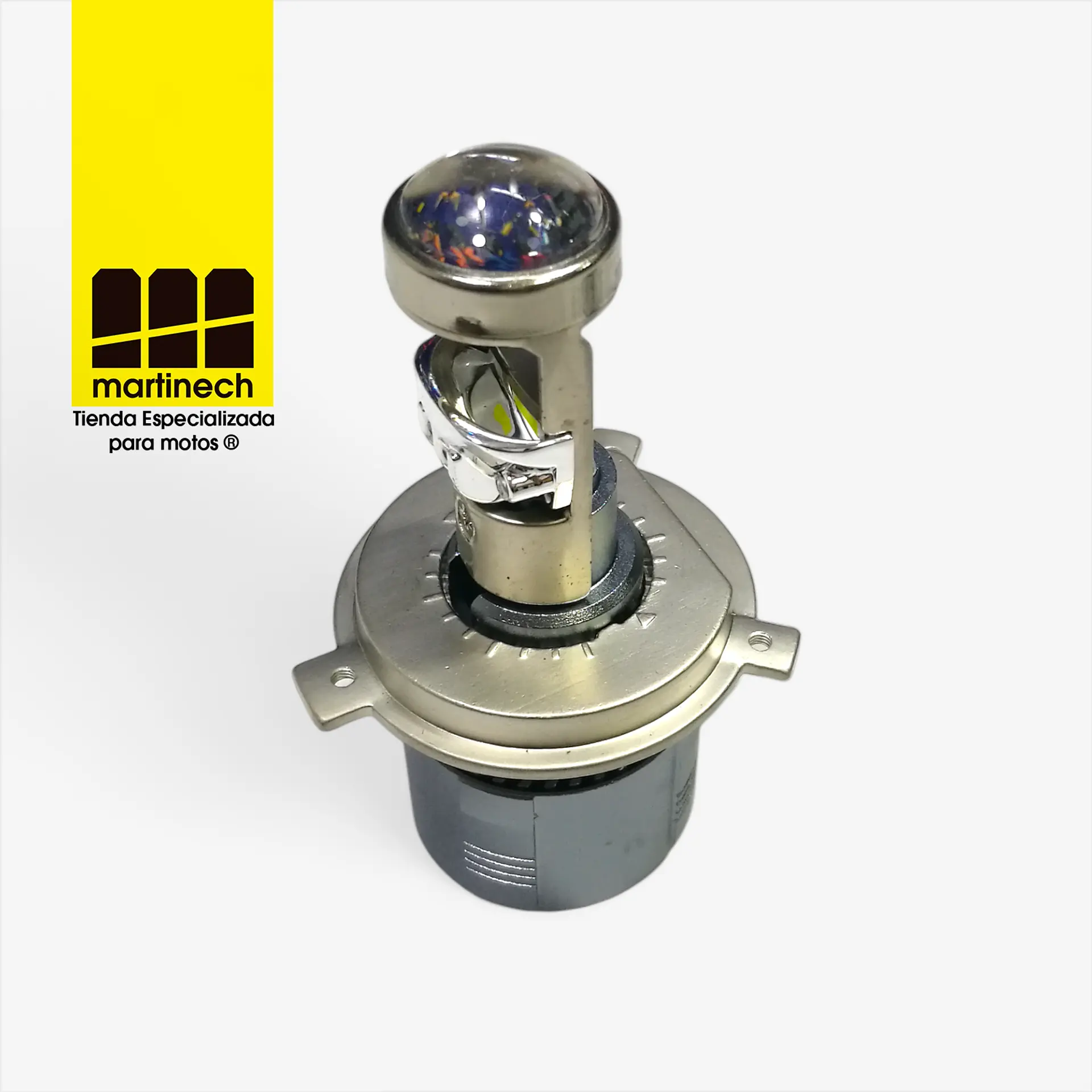 Bombillo Luz Led Para Moto H4 Con Proyector 15000 Lúmenes 10