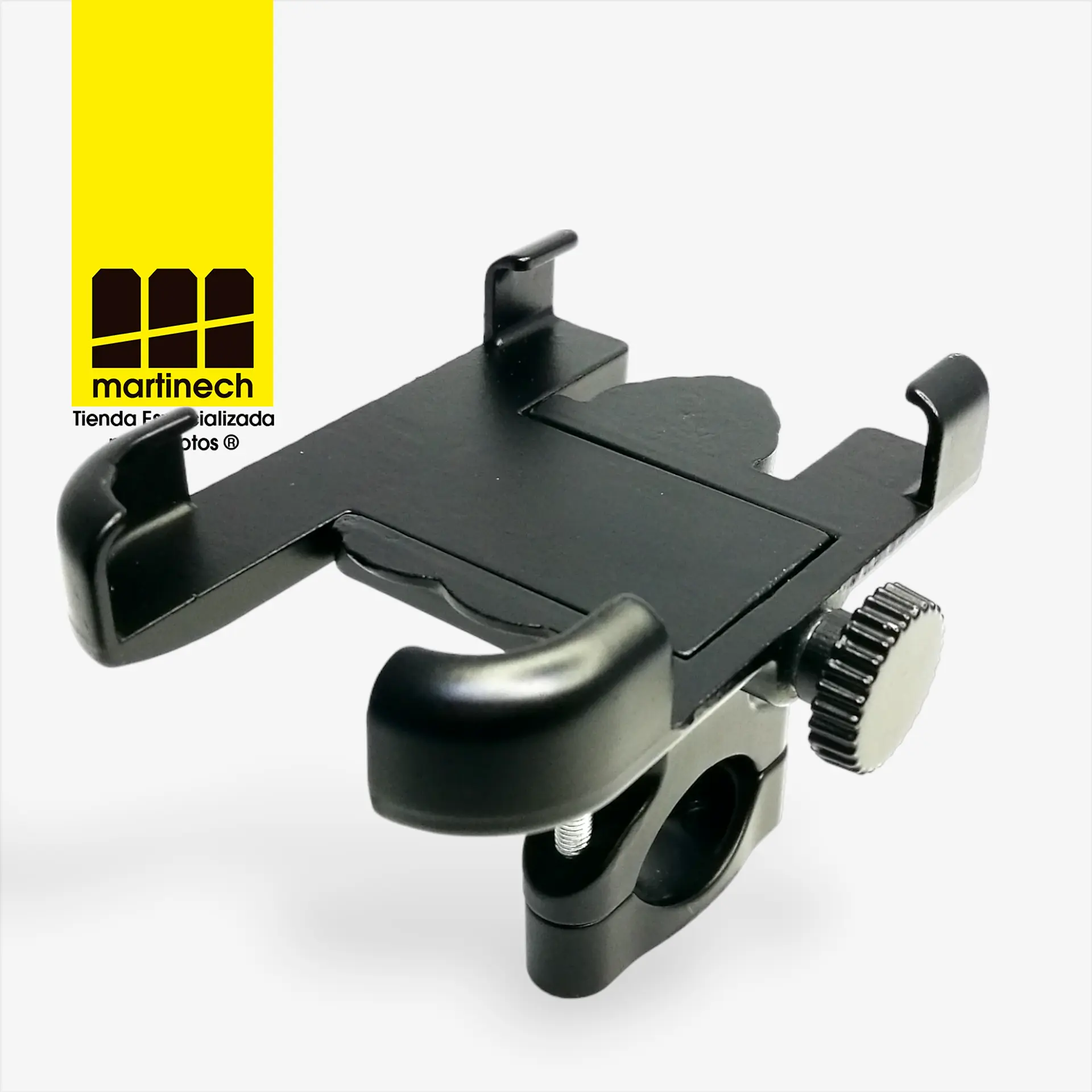 Soporte celular o Gps para Moto en Aluminio Expándible 11