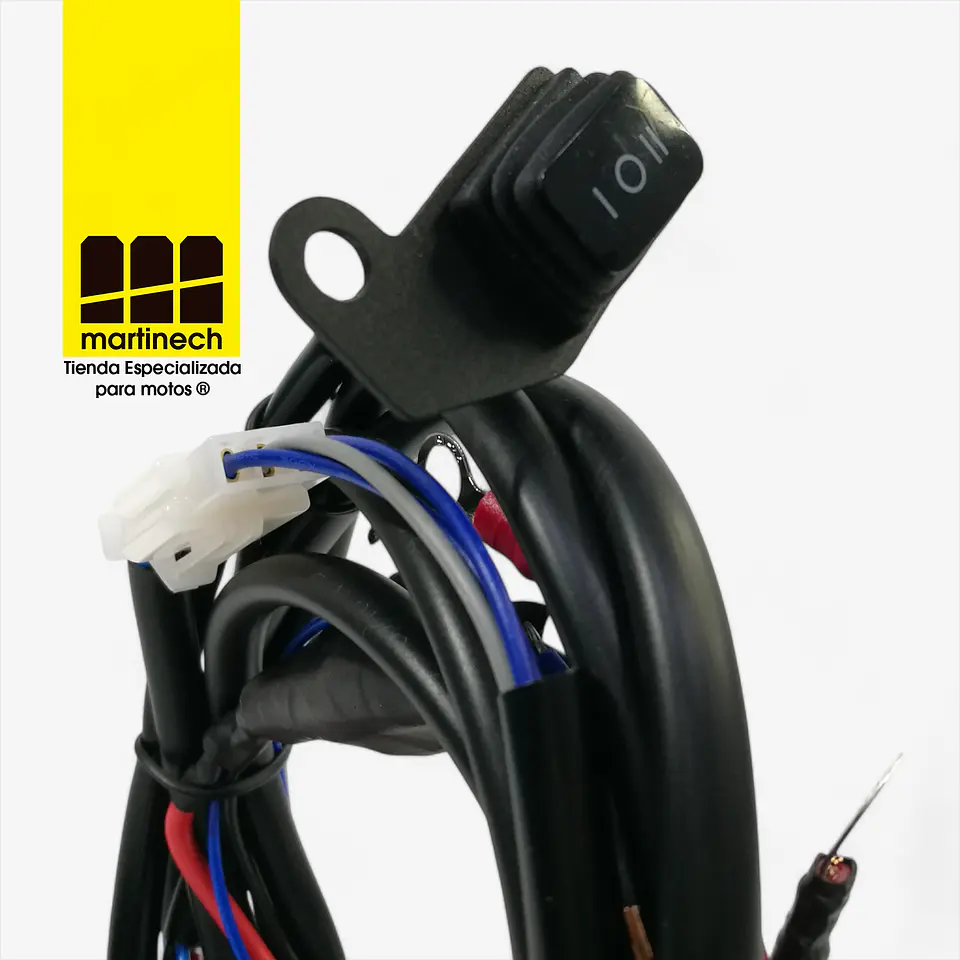 Cableado Eléctrico Moto Exploradoras Bicolor Switch Con Relevo 2