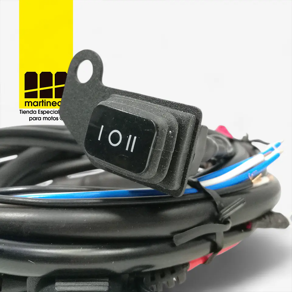 Cableado Eléctrico Moto Exploradoras Bicolor Switch Con Relevo 4