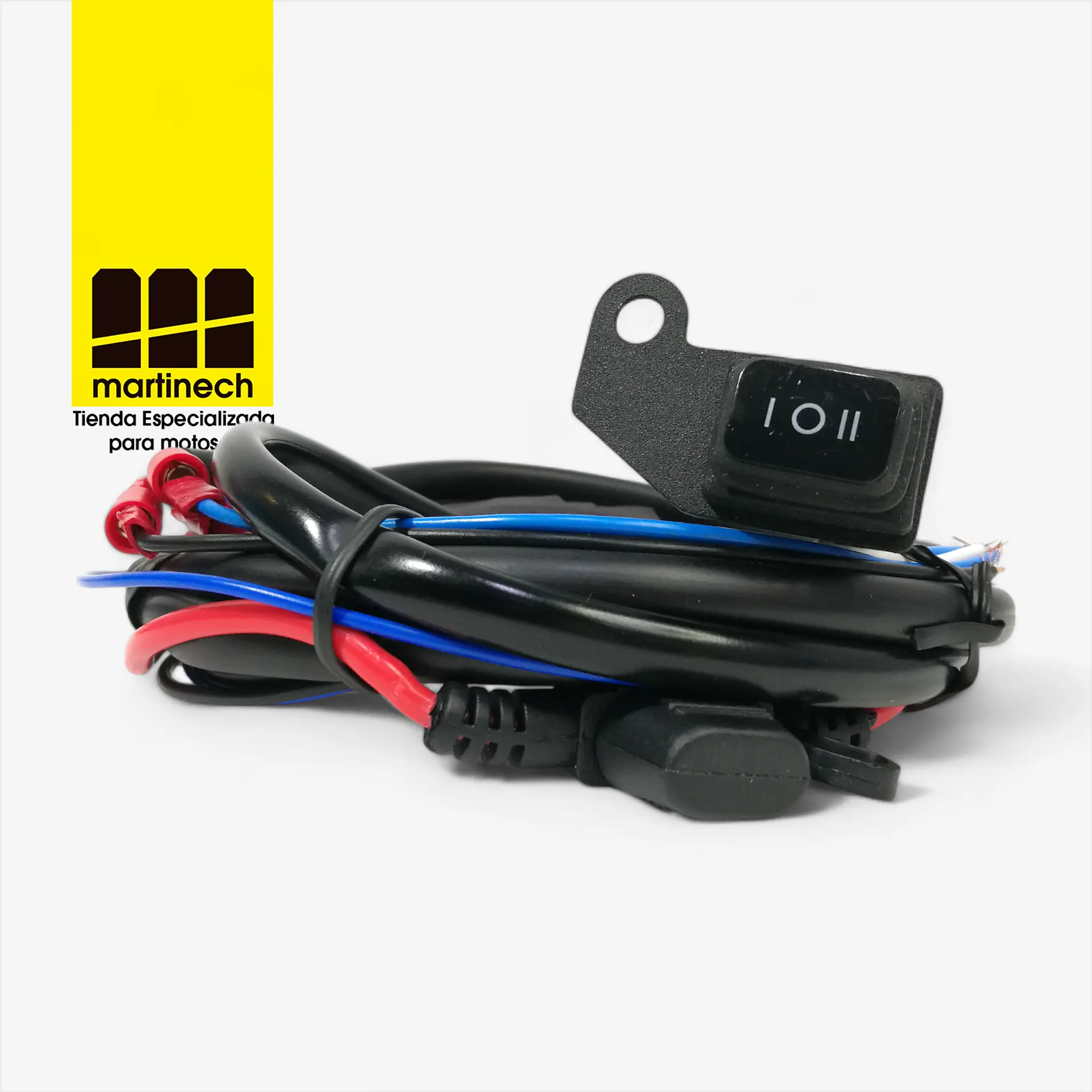 Cableado Eléctrico Moto Exploradoras Bicolor Switch Con Relevo 8