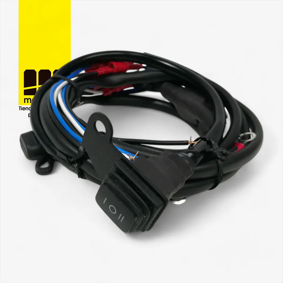 Cableado Eléctrico Moto Exploradoras Bicolor Switch Con Relevo 9