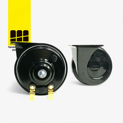 Pitos Mr. Horn Cornetas Carro Moto 12V 118dB Kit x 2 