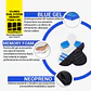 Cojines Moto Gel Impermeable Asiento Dual System Memory Foam - thumbnail 3