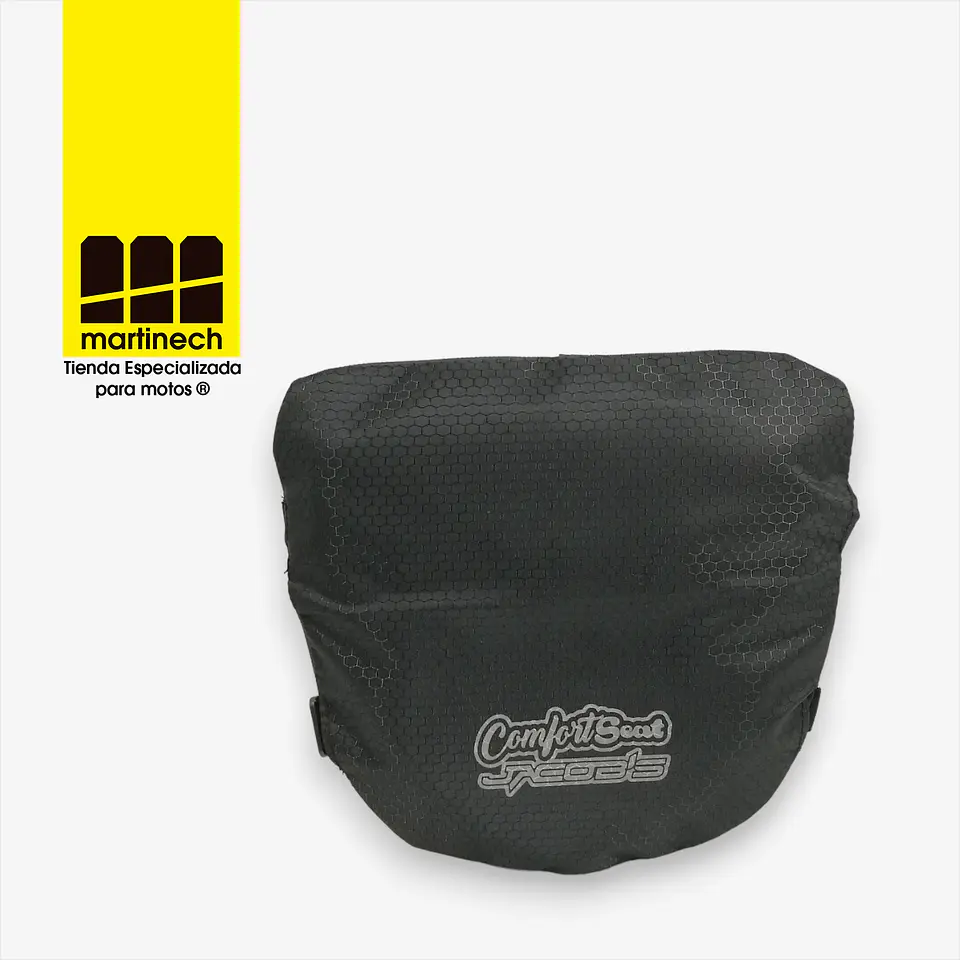 Cojines Moto Gel Impermeable Asiento Dual System Memory Foam 5