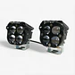 Exploradoras Led Moto Bicolor Antiniebla QUADRO 8D - Miniatura 1