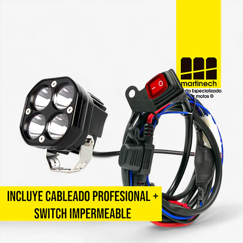 Exploradoras Led Moto Xtrail 40w 3"