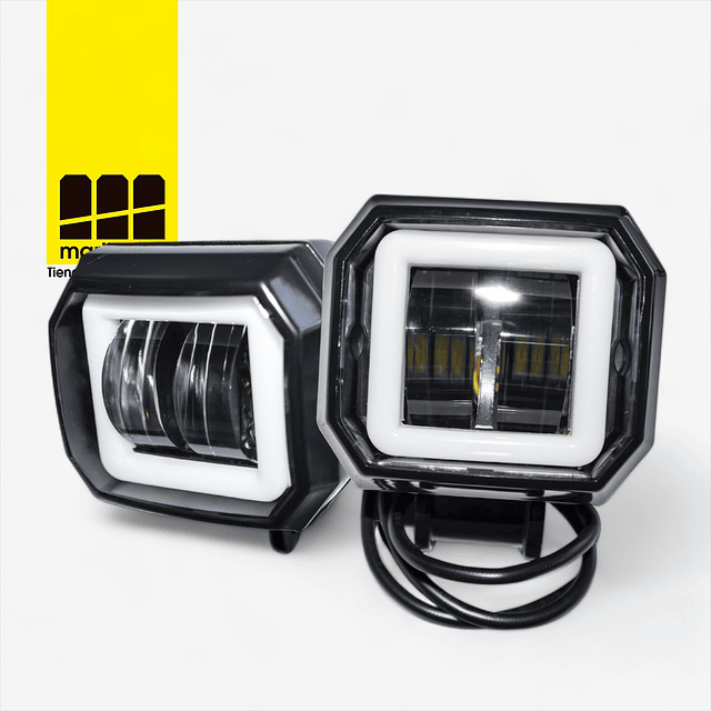 Exploradoras Led Moto Halo DRL 20W