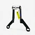 Base Soporte Gps Para Cúpula En Acero Moto Vstrom 250 Sx