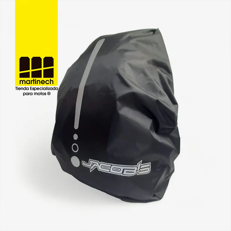 Forro Impermeable Maleta Moto Reflectivo 3m Rain Cover Bici 5