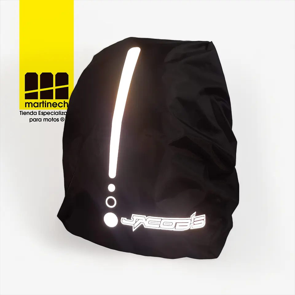 Forro Impermeable Maleta Moto Reflectivo 3m Rain Cover Bici 8