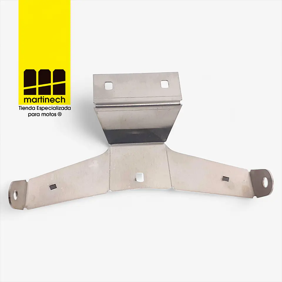 Soporte Base Exploradoras Moto Pulsar Ns200 Acero Inoxidable 6