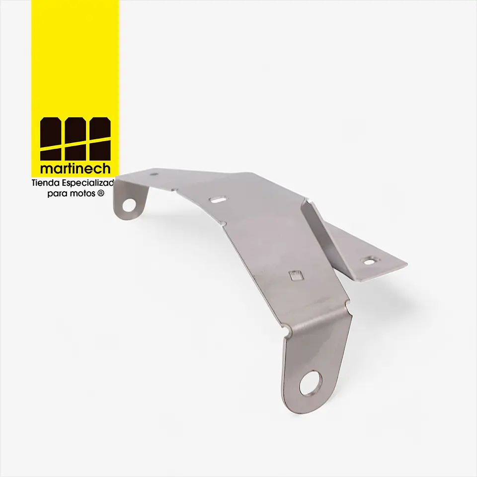 Soporte Base Exploradoras Moto Pulsar Ns200 Acero Inoxidable 8