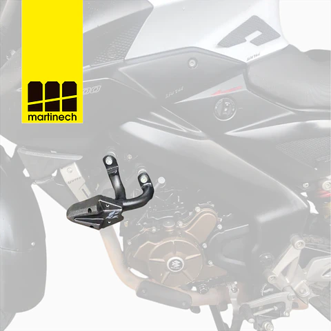 SLIDER PULSAR NS 200 DEFENSA CON CRASH BAR 