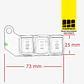 Switch X 3 Moto Interruptor Impermeable Exploradoras Bicolor - thumbnail 2