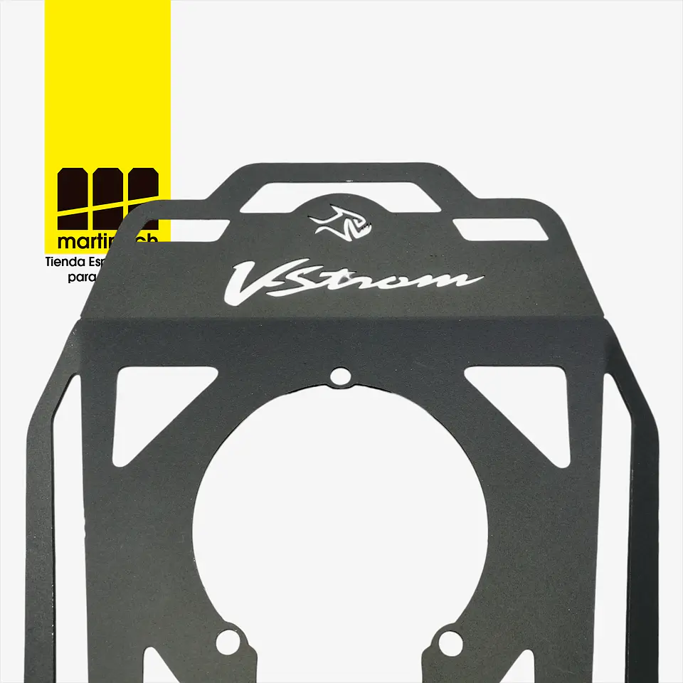 Base Tank Bag Moto Vstrom 250 Sx Acero Porta Maleta Tanque 5