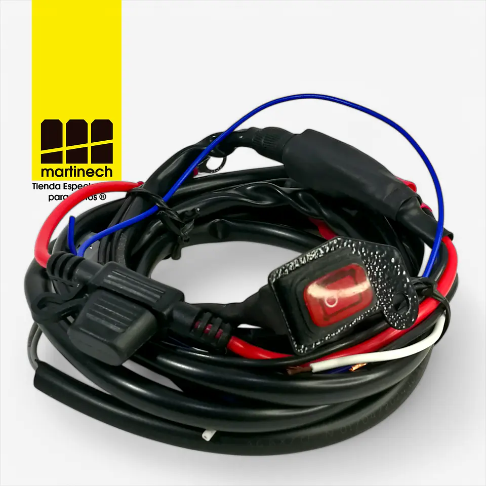 Cableado Exploradoras Moto On/off Switch Impermeable Relevo 6