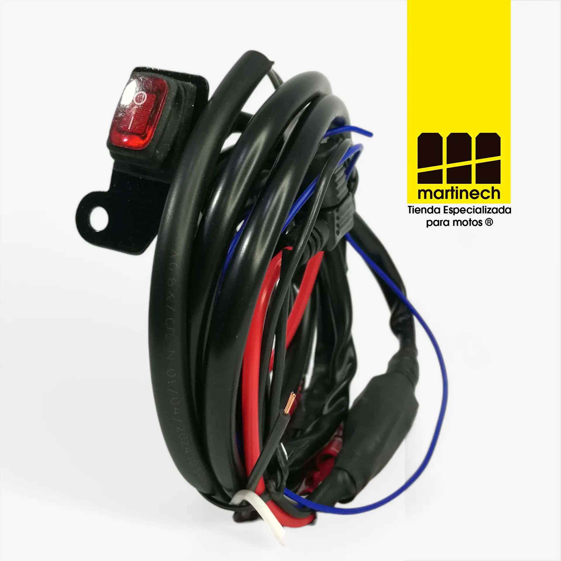 Cableado Exploradoras Moto On/off Switch Impermeable Relevo 10
