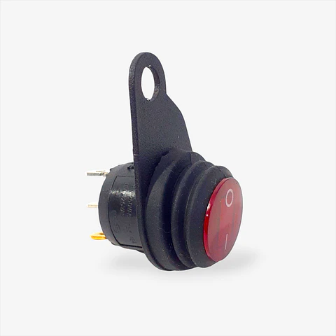 Switch Interruptor Impermeable Exploradoras Moto On/off con Testigo