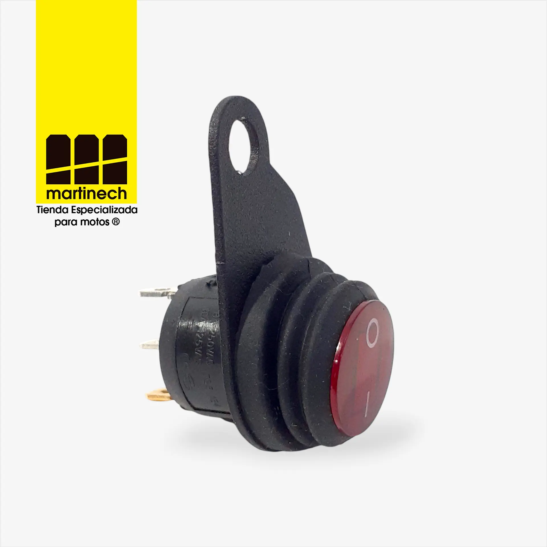 Switch Interruptor Impermeable Exploradoras Moto On/off con Testigo 6