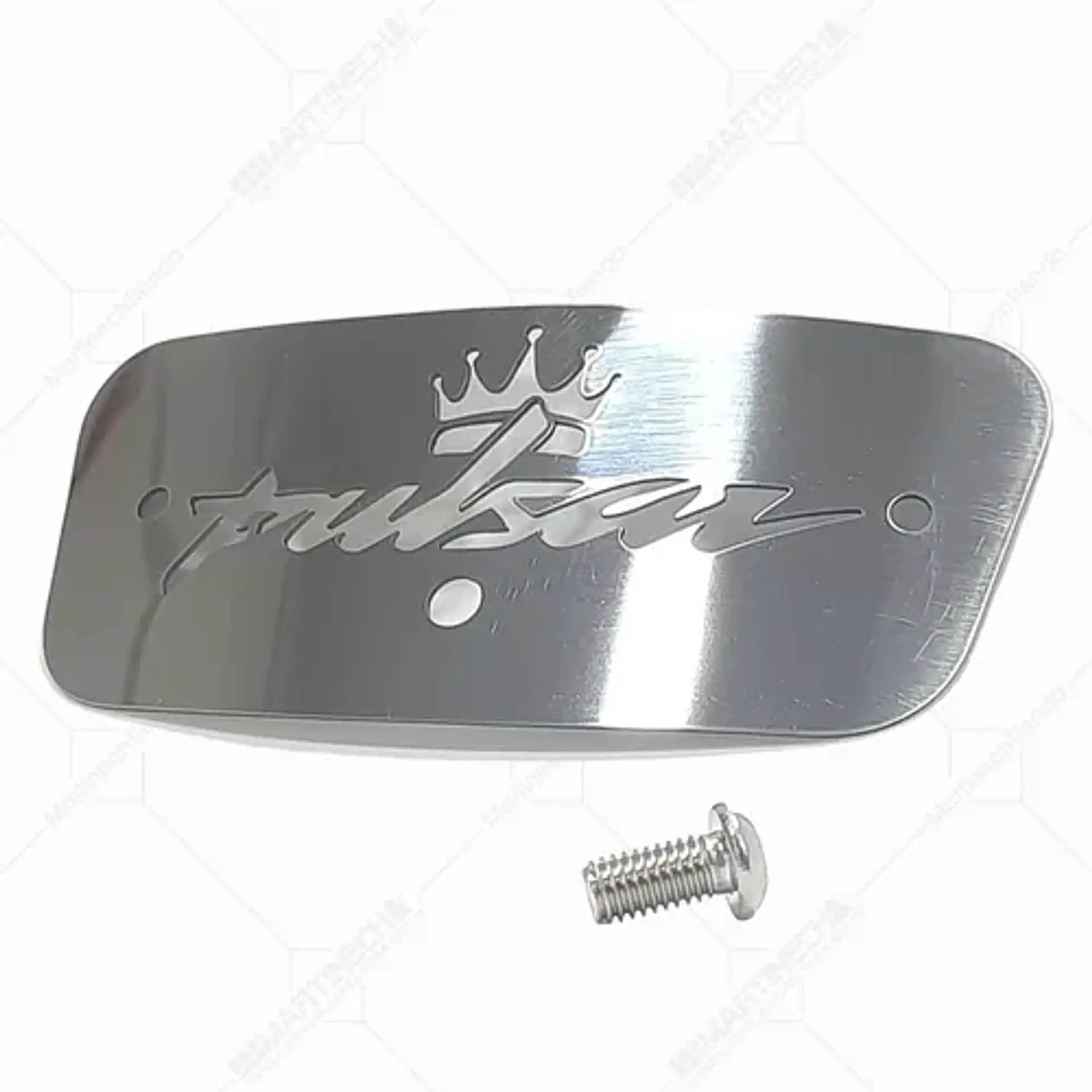 Lujo Guardabarros Trasero Pulsar Ns 200 En Acero Inoxidable 3