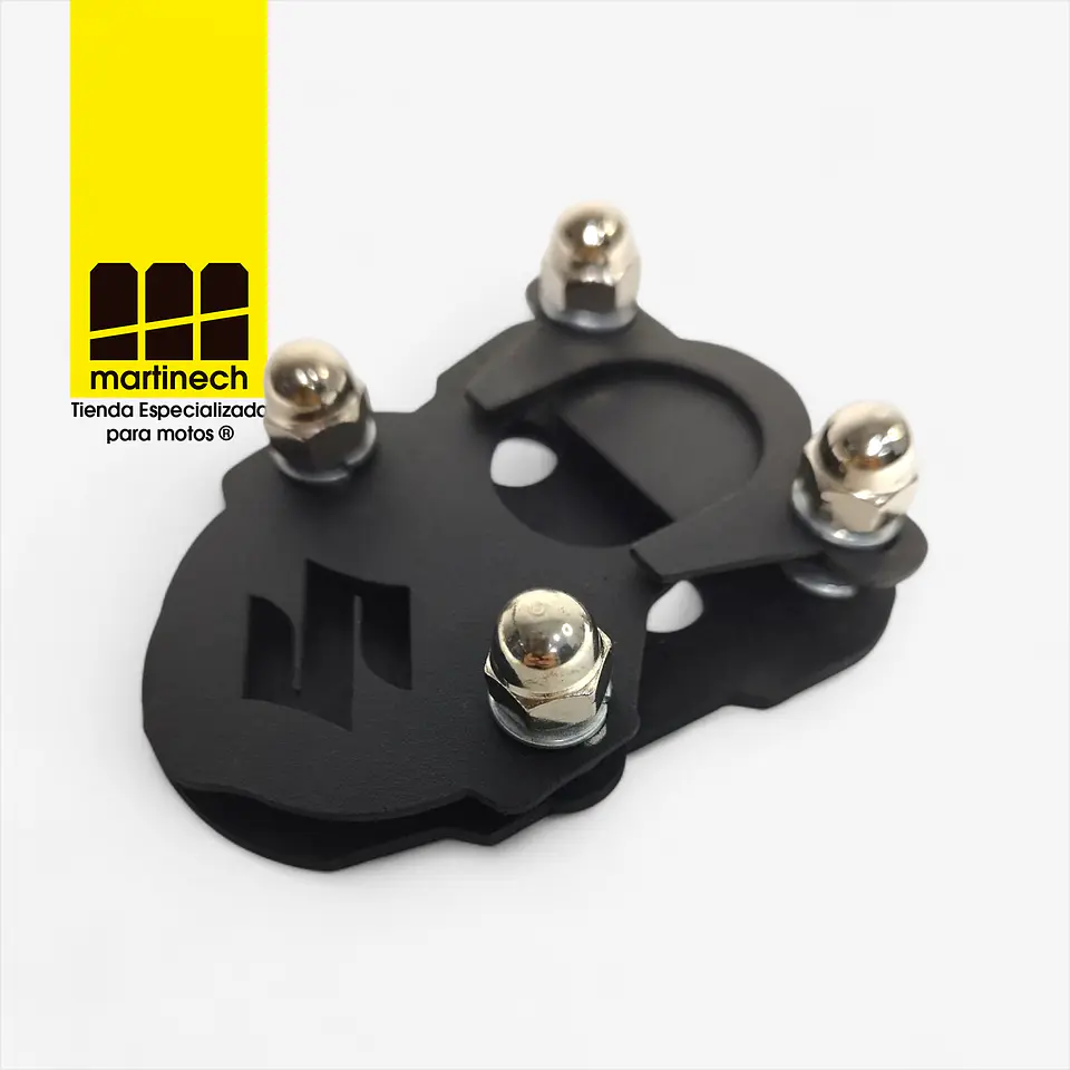 Base Pata Gato Lateral Moto Gixxer250 Gixxer150 Lujo 4