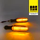 Direccionales Led Moto Ambar Brillante Kit X 2 Tipo Honda - thumbnail 7