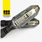 Direccionales Led Moto Ambar Brillante Kit X 2 Tipo Honda - thumbnail 3