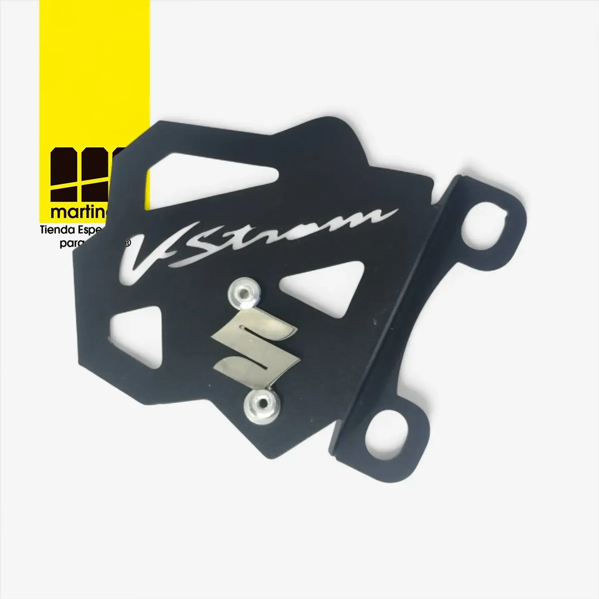 Protector Caliper Vstrom 250sx Moto Freno Negro 6
