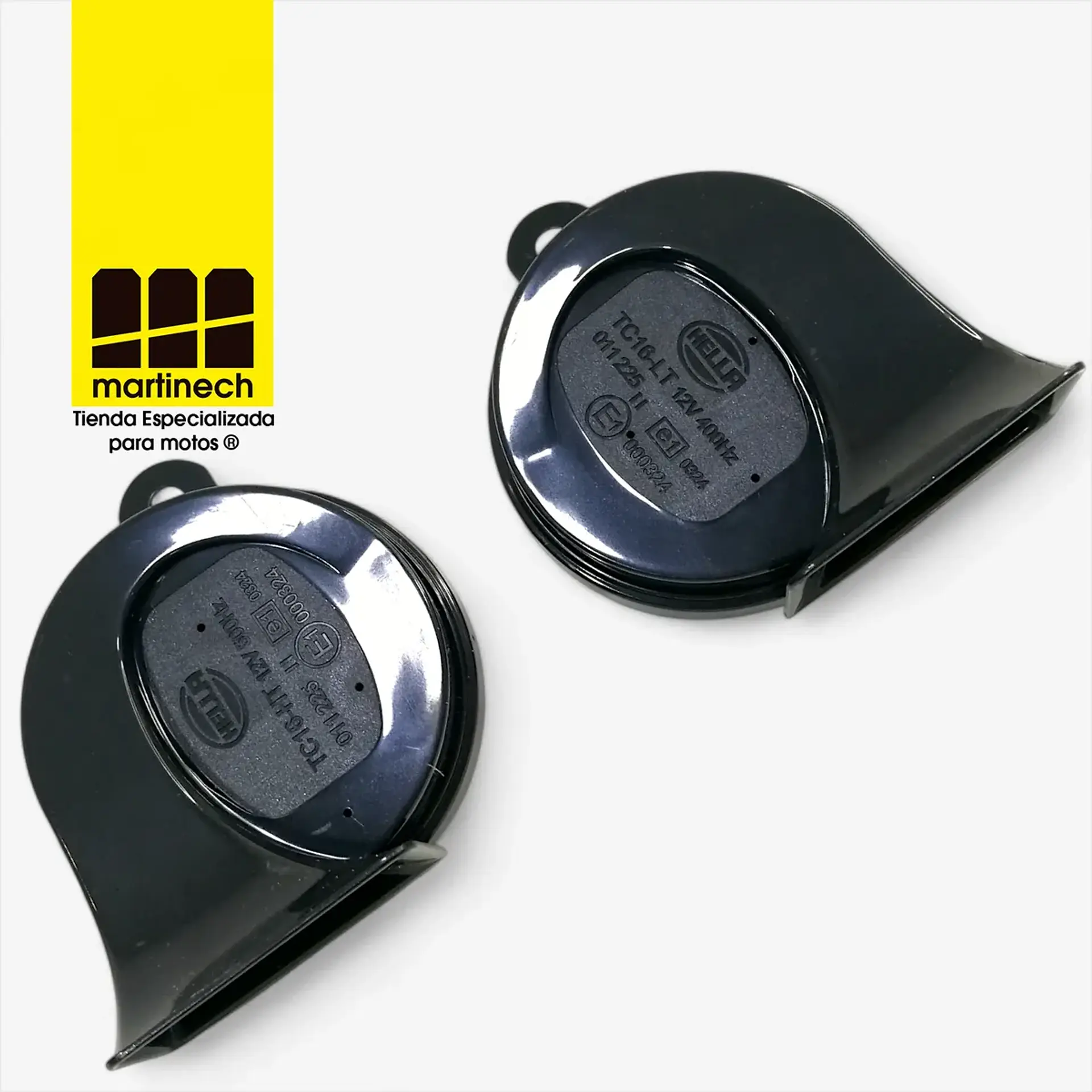Cornetas Hella 12V Doble Tono 110 dB Potente y Duradera 3