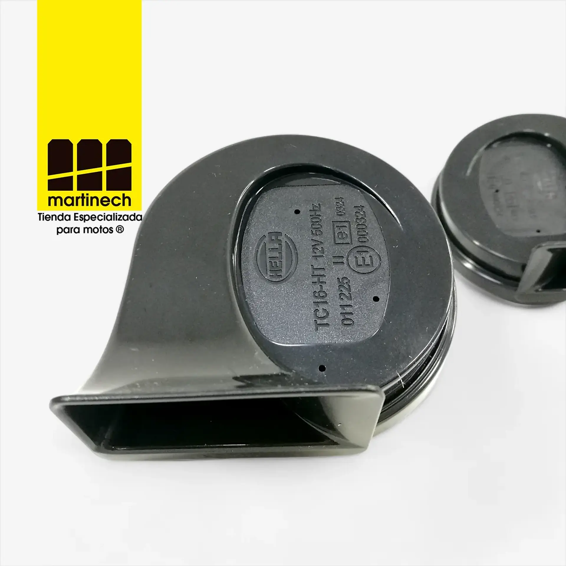 Cornetas Hella 12V Doble Tono 110 dB Potente y Duradera 6