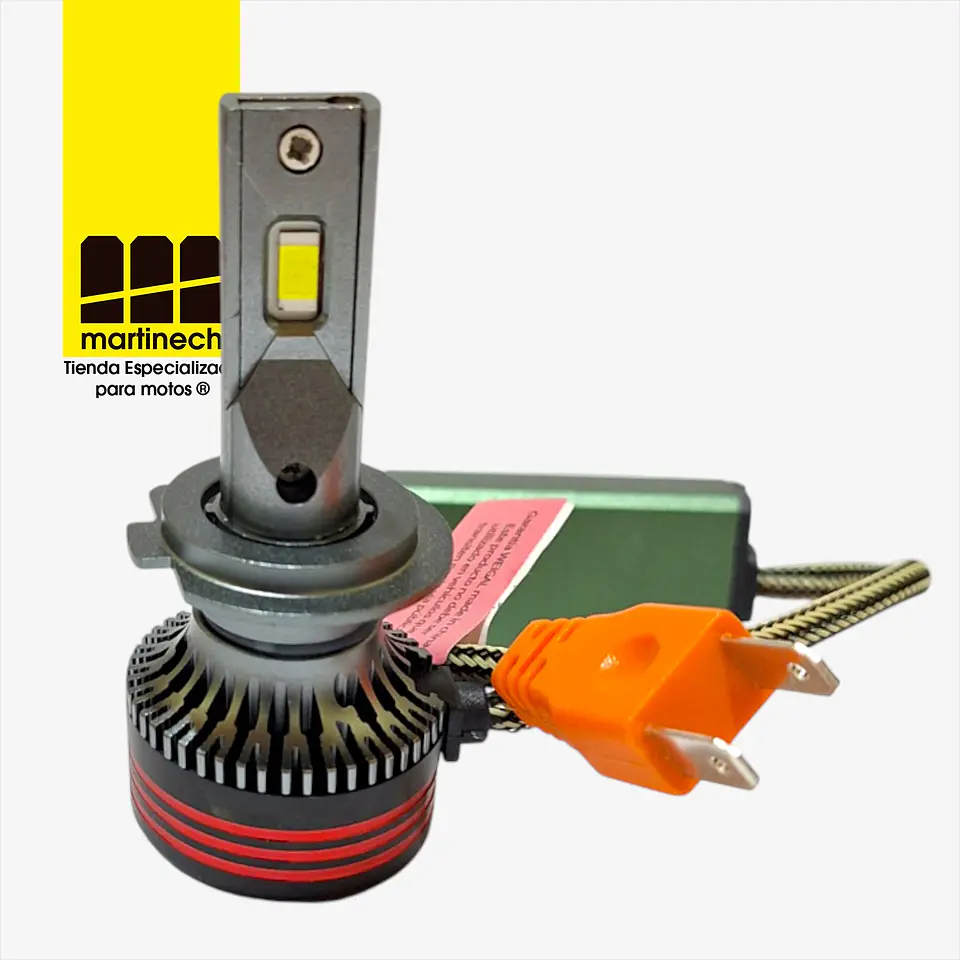 2 Bombillos Led H7 Tricolor 30000 Lm Antiniebla 3 En 1 4