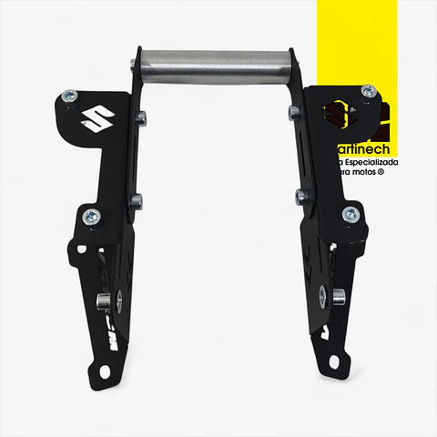Soporte Gps Para Suzuki Vstrom 160 Elevador De Visor Negro