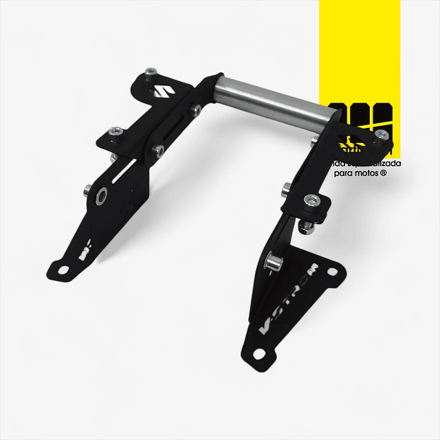 Soporte Gps Para Suzuki Vstrom 250sx Elevador De Visor Negro