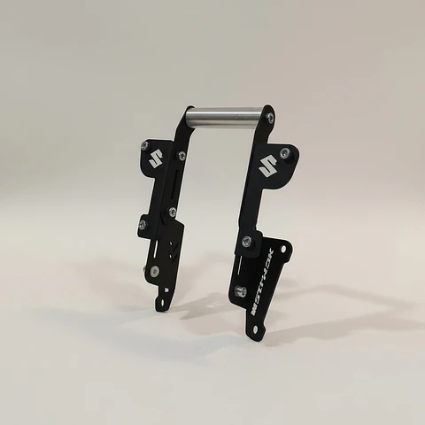 Soporte Gps Para Suzuki Vstrom 160 Elevador De Visor Negro