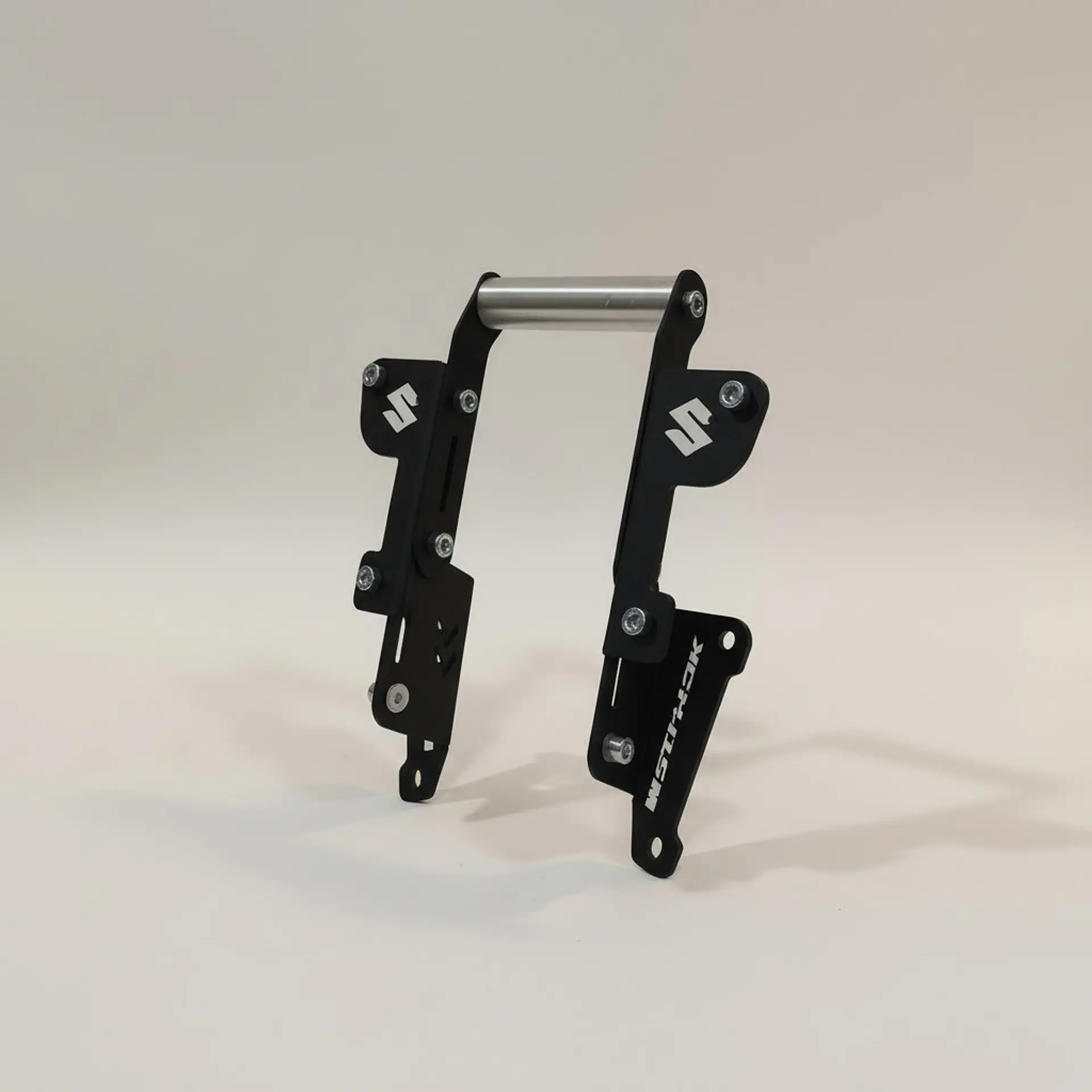 Soporte Gps Para Suzuki Vstrom 160 Elevador De Visor Negro 1