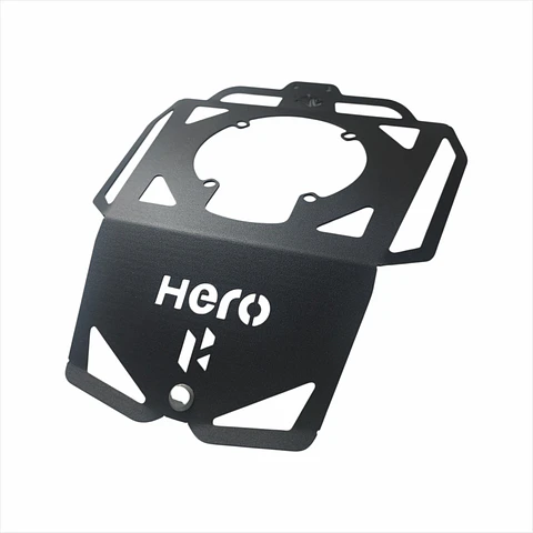 Base Tank Bag Moto Hunk 190 Acero Porta Maleta Tanque Negro