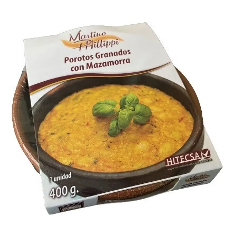 Porotos Granados con Mazamorra en Greda 1