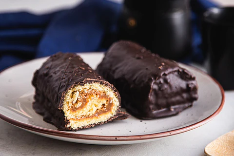 Rollito de Chocolate y Manjar