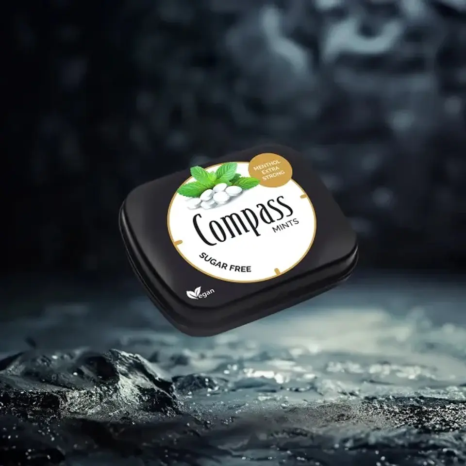 COMPASS CLASSIC - MENTA EXTRA FUERTE SIN AZUCAR 1