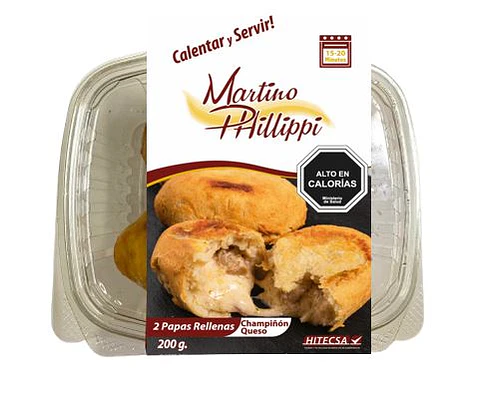 Papas Rellenas - Jamón Queso 2 Unidades