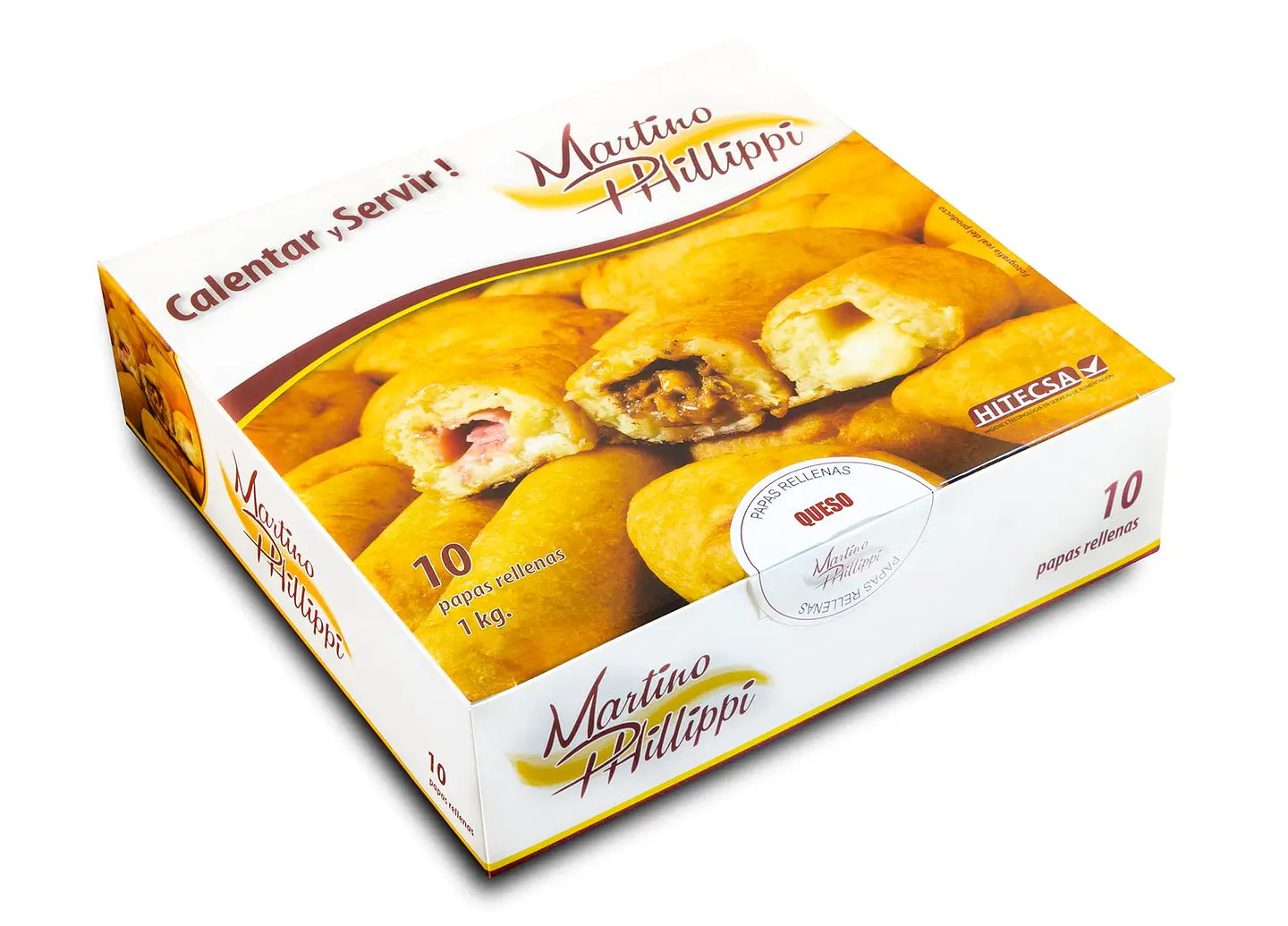 Papas Rellenas - Queso 10 Unidades 1