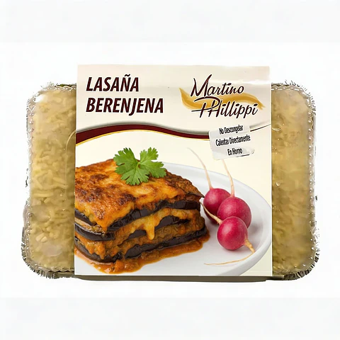 Lasaña de Berenjenas Familiar