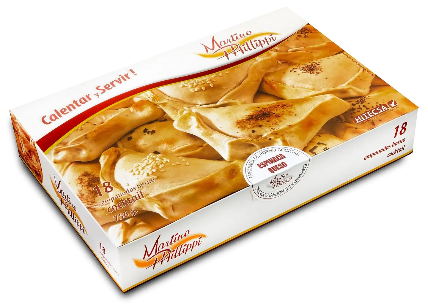 Empanadas Cocktail - Espinaca Queso 18 Unidades 1