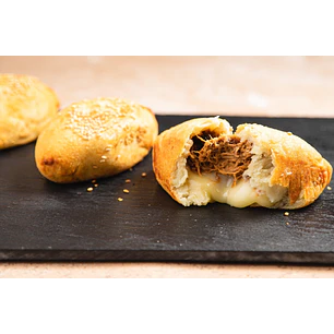 Papa Rellena - Carne Mechada Queso 4 Unidades