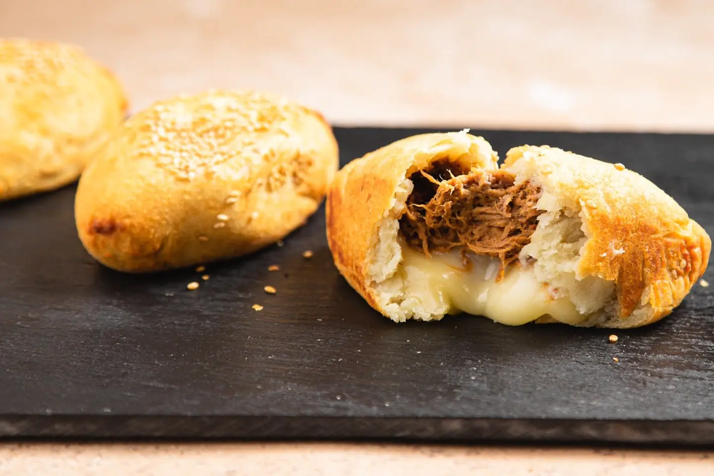 Papa Rellena - Carne Mechada Queso 4 Unidades 1