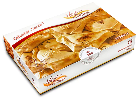 Empanadas Cocktail - Ave Ciboulette Queso 18 Unidades