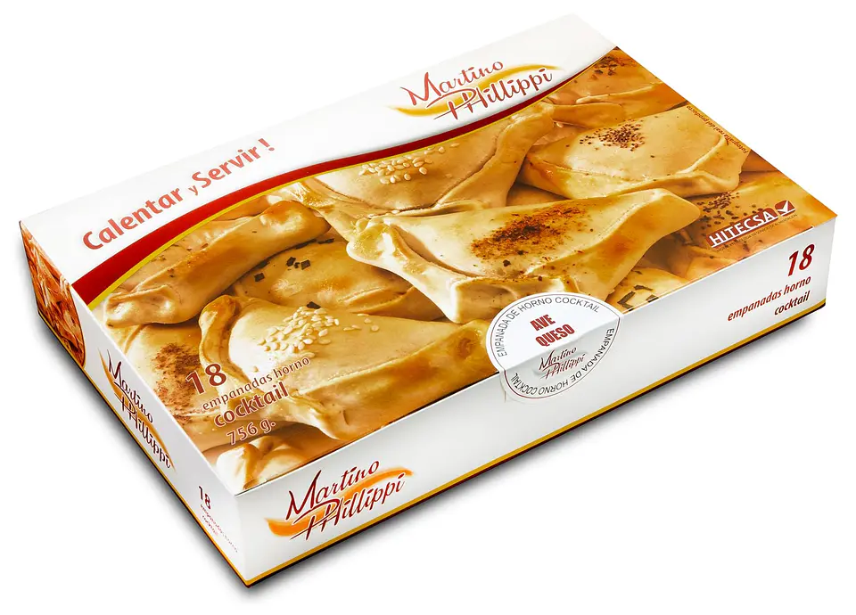 Empanadas Cocktail - Ave Ciboulette Queso 18 Unidades 1