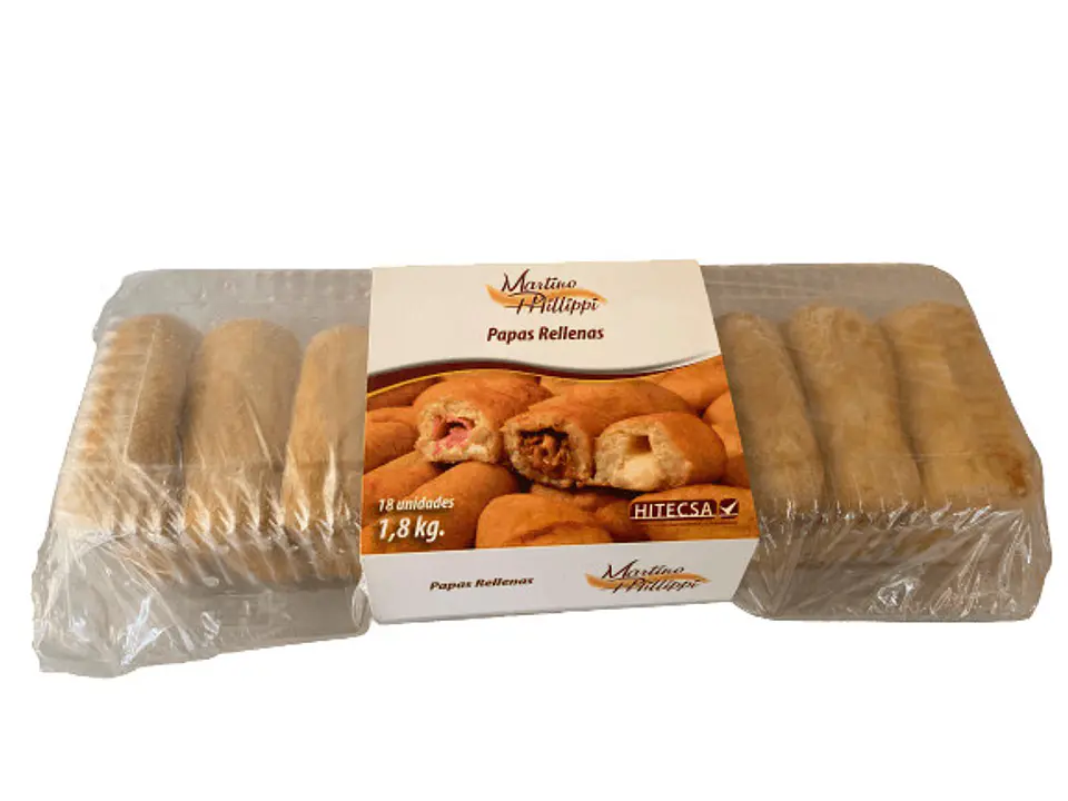 Papas Rellenas - Queso 18 Unidades 1