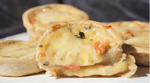 Quiches Cocktail - Caprese 12 Unidades